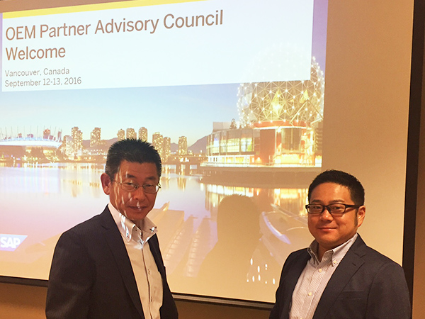 カナダの開発拠点を視察2