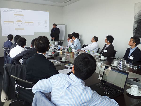 SAP社のドイツ・ヴァルドルフ本社を表敬訪問