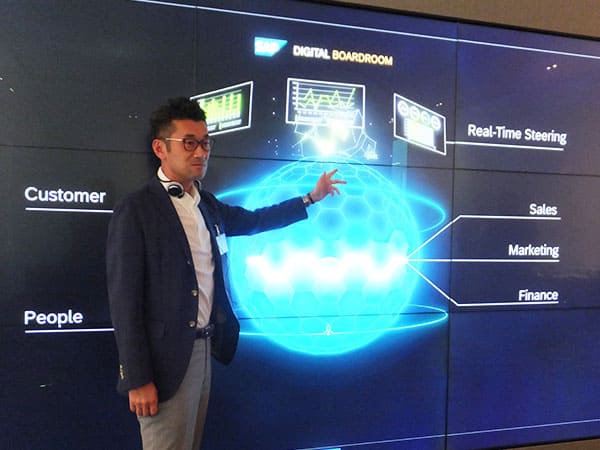 SAP社のドイツ・ヴァルドルフ本社を表敬訪問