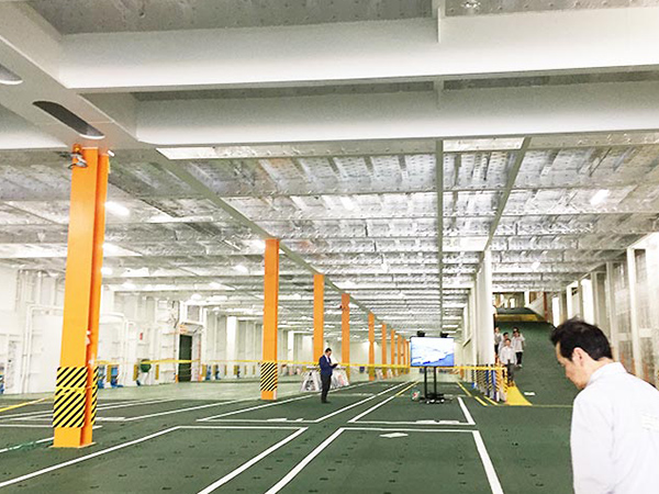 自動車運搬船「いずみ丸」の就航披露見学会に参加