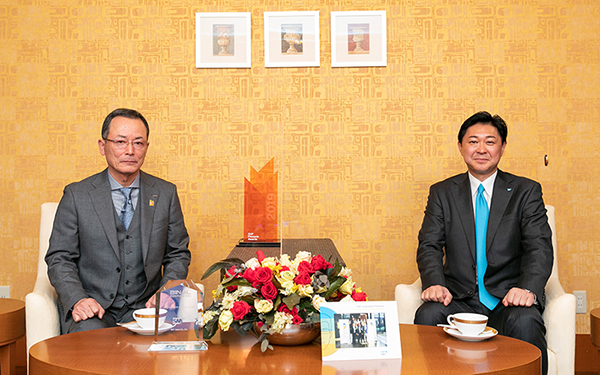 SAPジャパン代表取締役社長 鈴木様との対談を実現