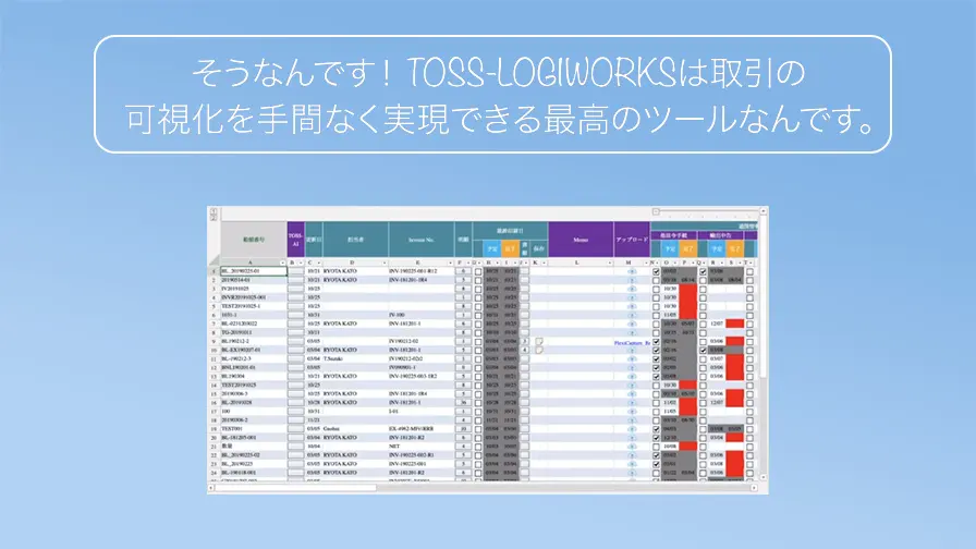 TOSS-LOGIWORKSのご紹介