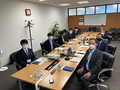 国土交通省の皆さまがご来社される1