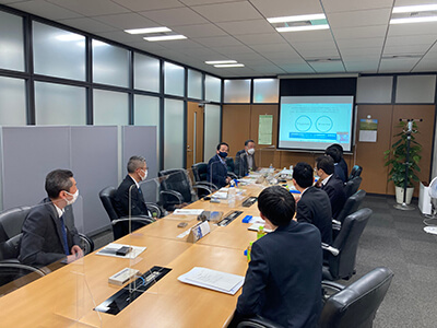 国土交通省の皆さまがご来社される2