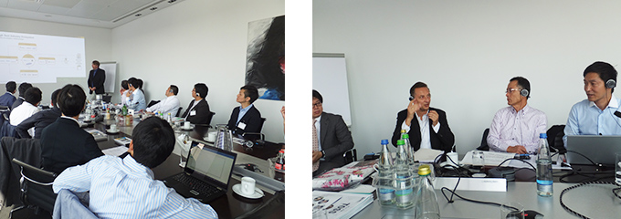 SAP社のドイツ本社を表敬訪問2